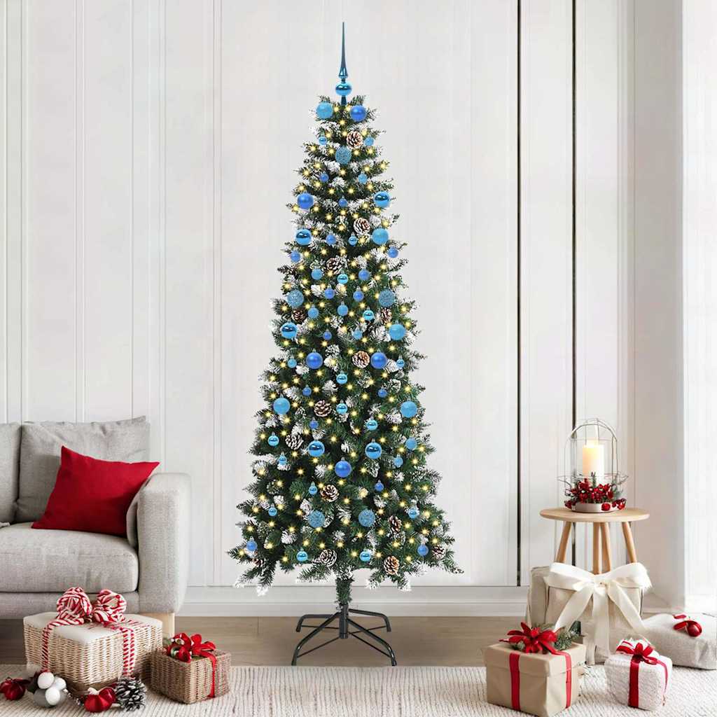 vidaXL Artificial Christmas Tree Green 210 cm - 47198