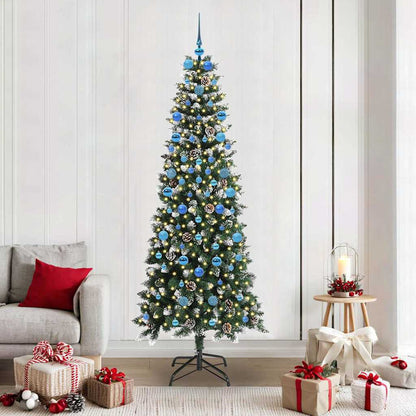 vidaXL Artificial Christmas Tree Green 210 cm - 47198