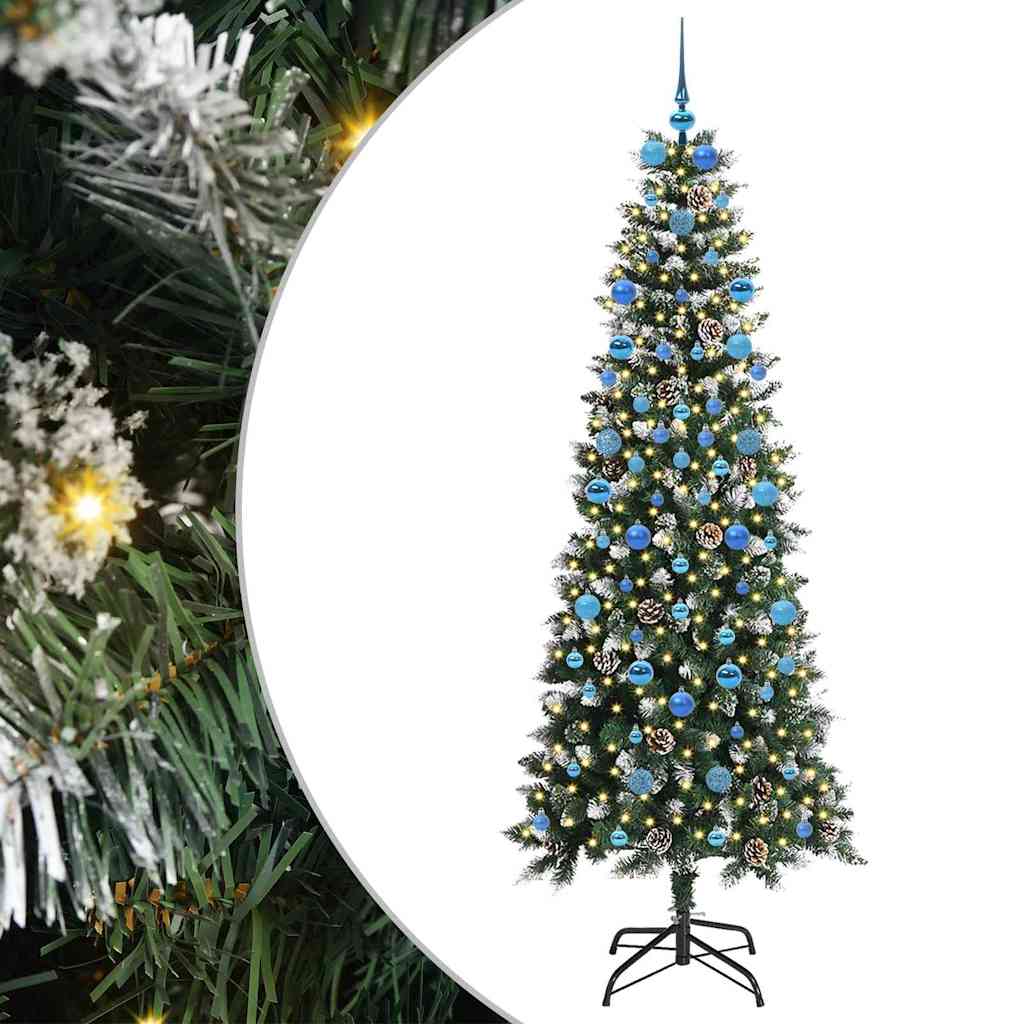 vidaXL Artificial Christmas Tree Green 210 cm - 47198