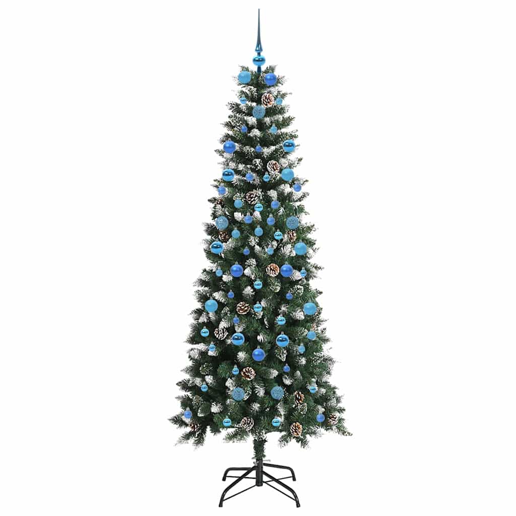 vidaXL Artificial Christmas Tree Green 210 cm - 47198