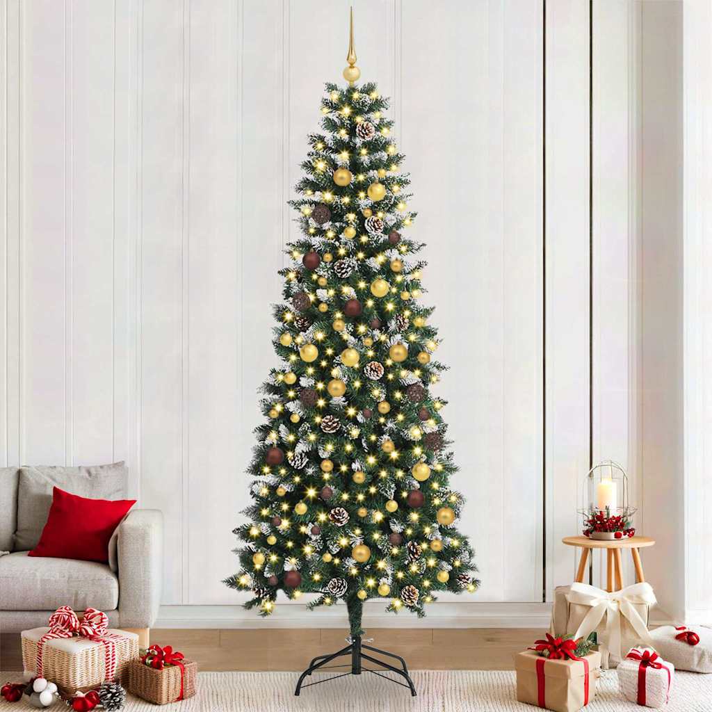 vidaXL Artificial Christmas Tree Green 240 cm