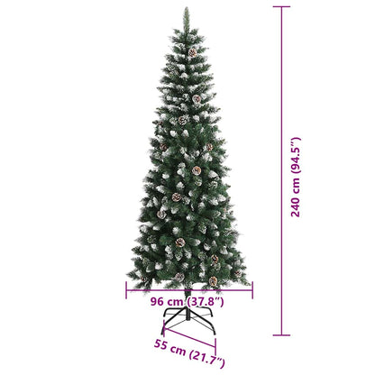 vidaXL Artificial Christmas Tree Green 240 cm - 47219