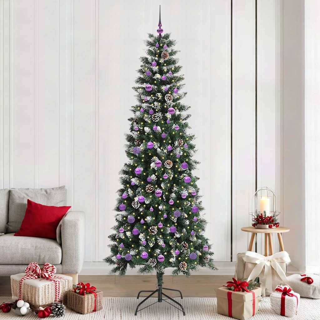 vidaXL Artificial Christmas Tree Green 240 cm - 47230