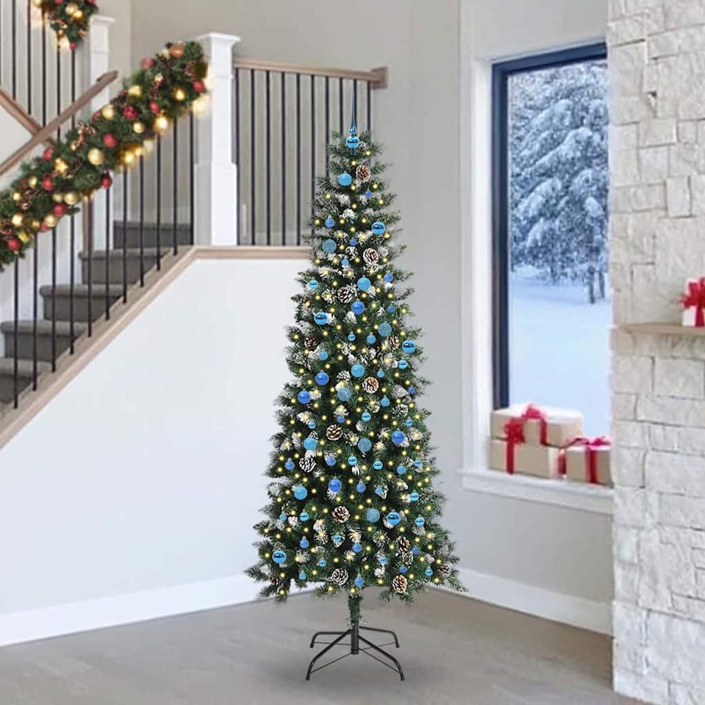 vidaXL Artificial Christmas Tree Green 240 cm - 47233