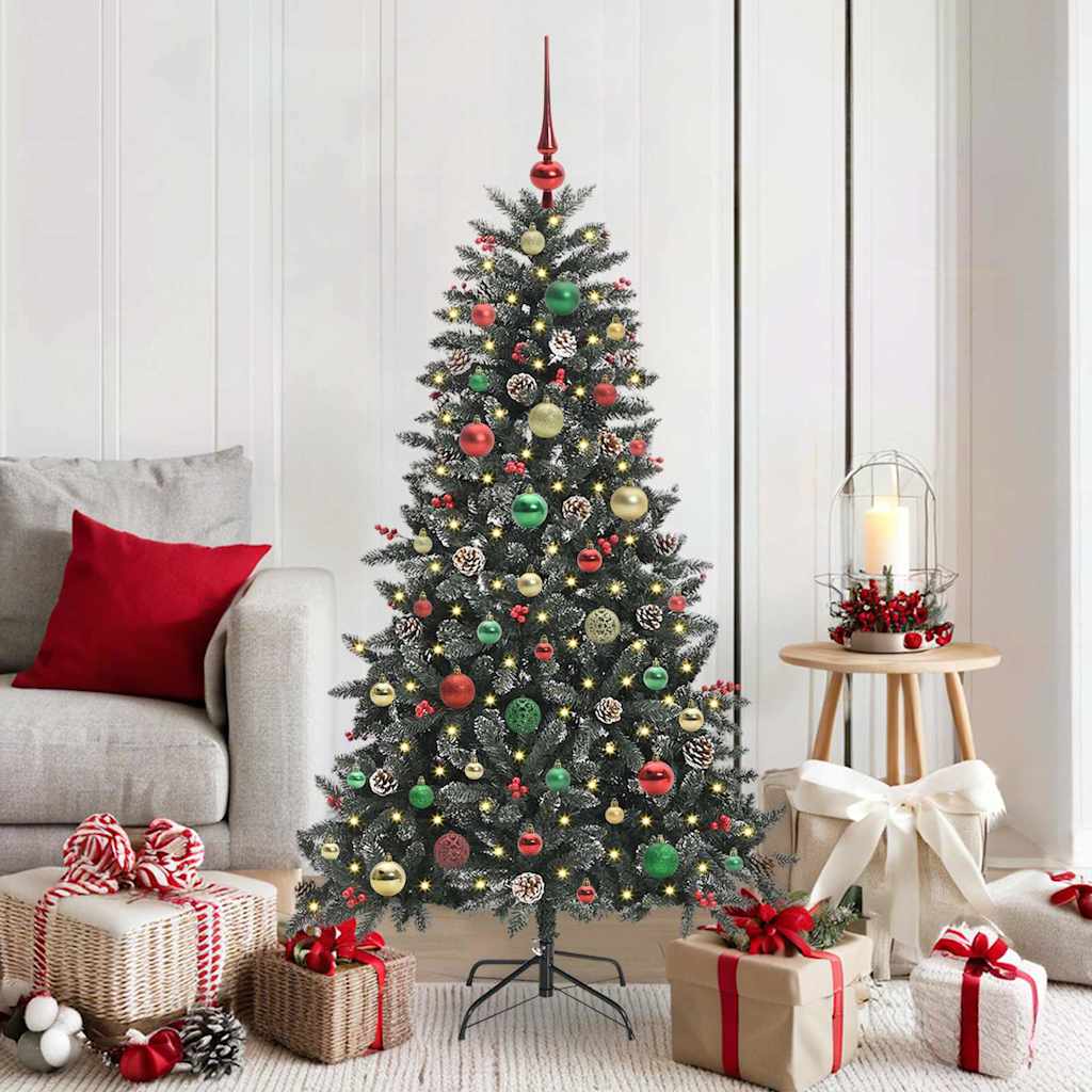 vidaXL Artificial Christmas Tree Green 150 cm - 47296