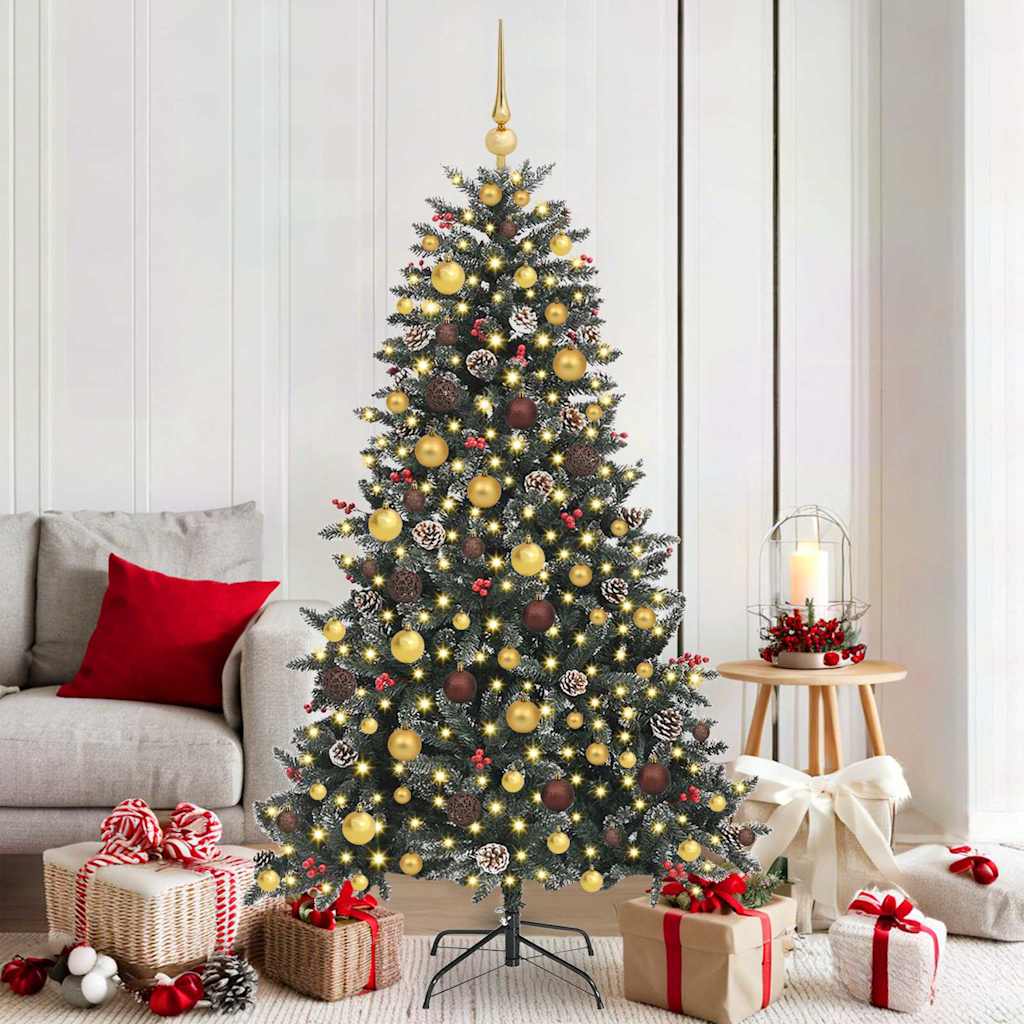 vidaXL Artificial Christmas Tree Green 180 cm - 47297