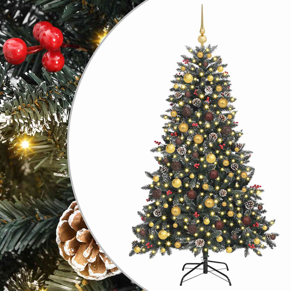 vidaXL Artificial Christmas Tree Green 180 cm - 47297