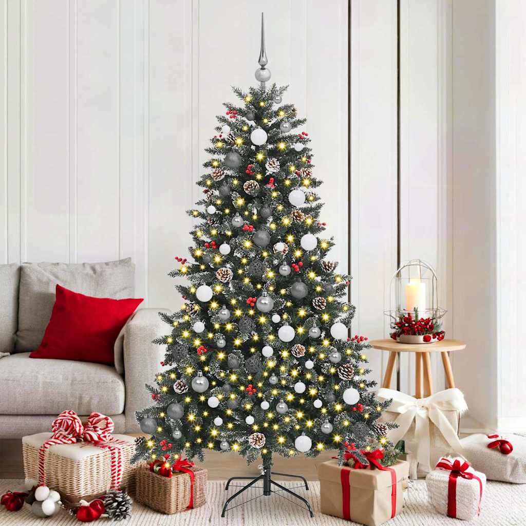 vidaXL Artificial Christmas Tree Green 180 cm - 47308
