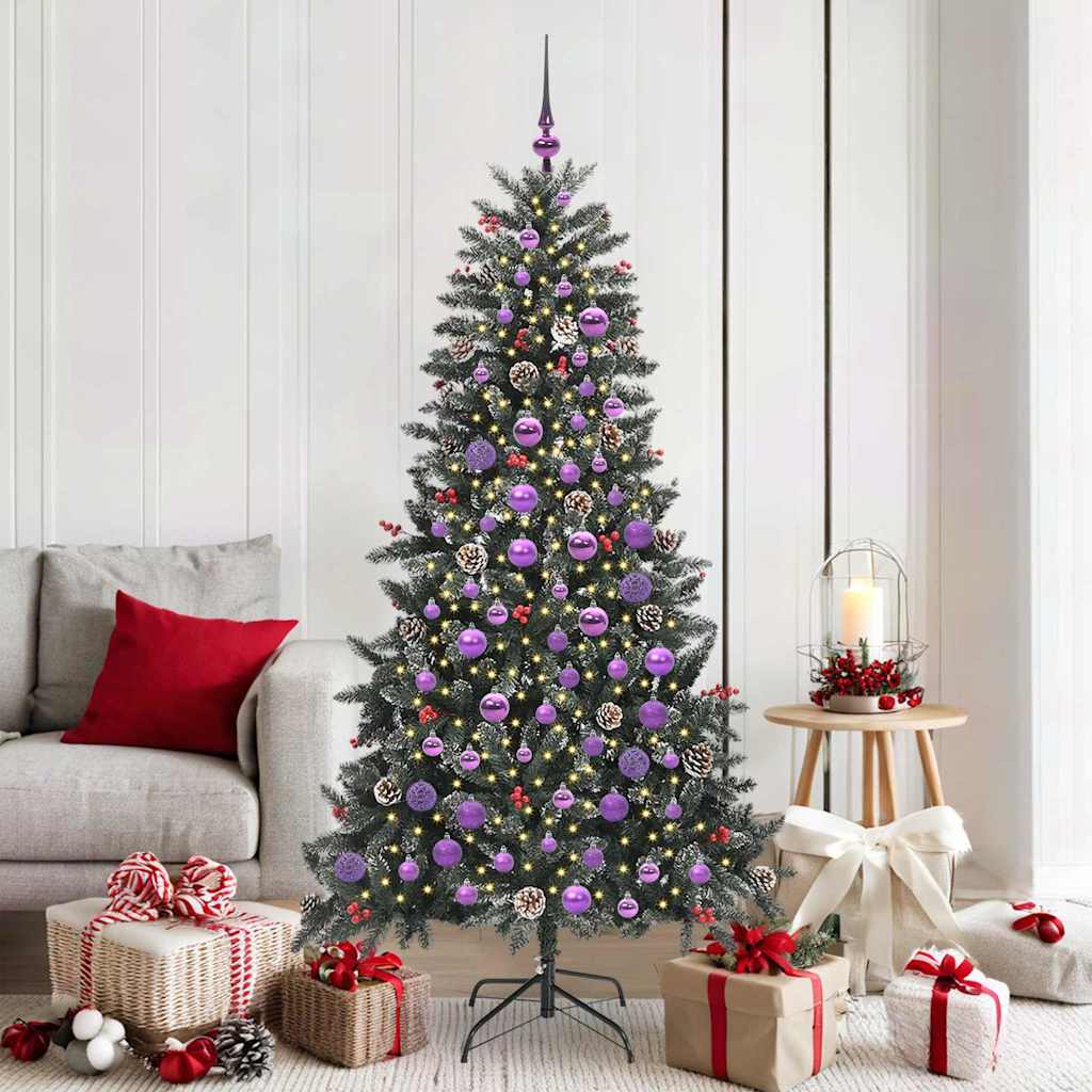 vidaXL Artificial Christmas Tree Green 180 cm - 47340