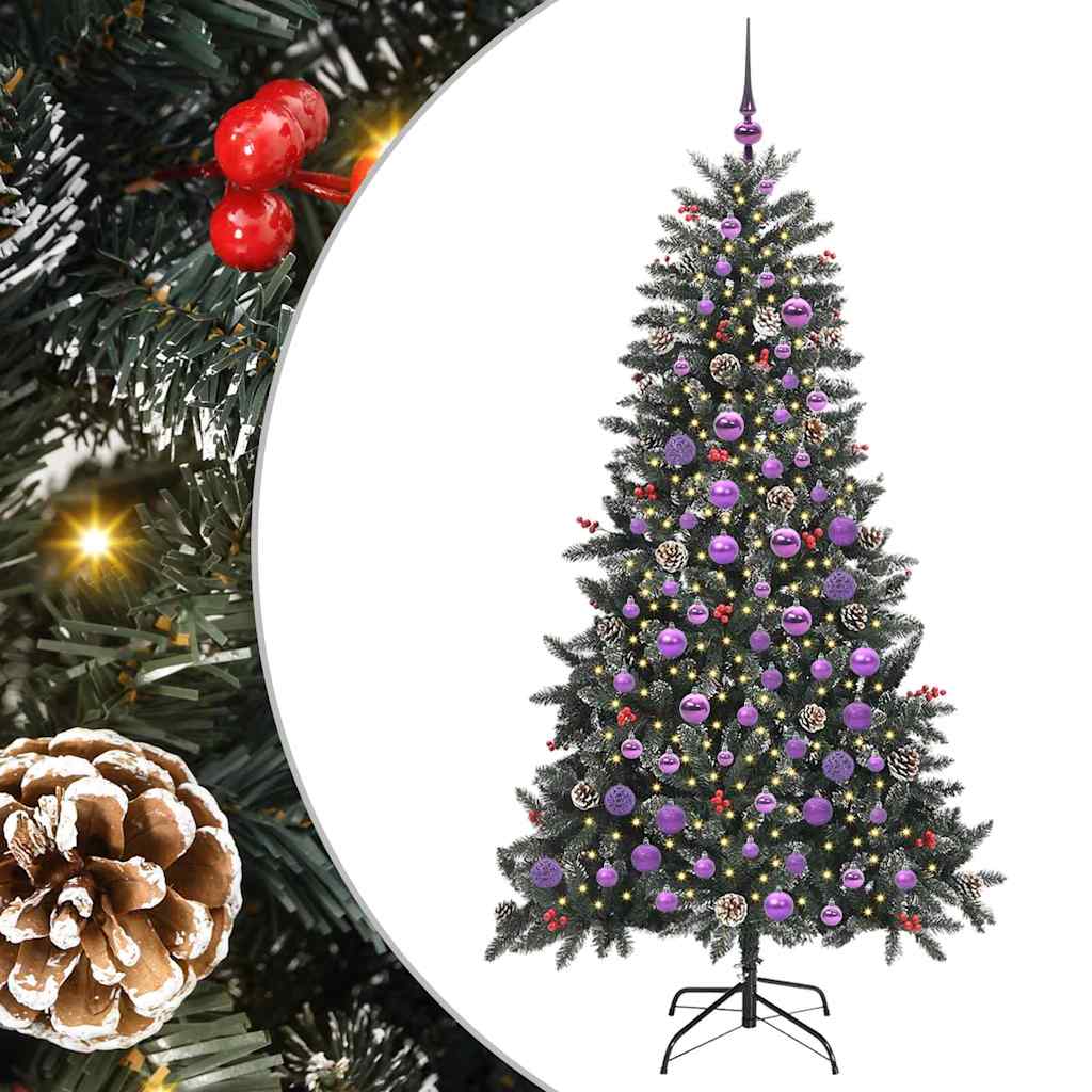 vidaXL Artificial Christmas Tree Green 180 cm - 47340