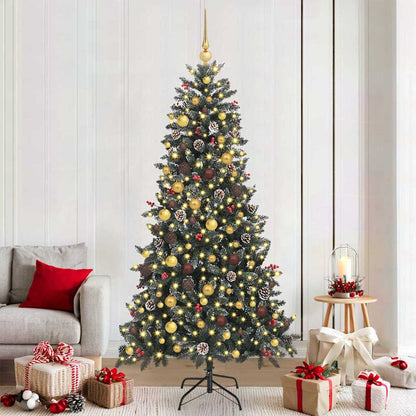 vidaXL Artificial Christmas Tree Green 210 cm - 47349