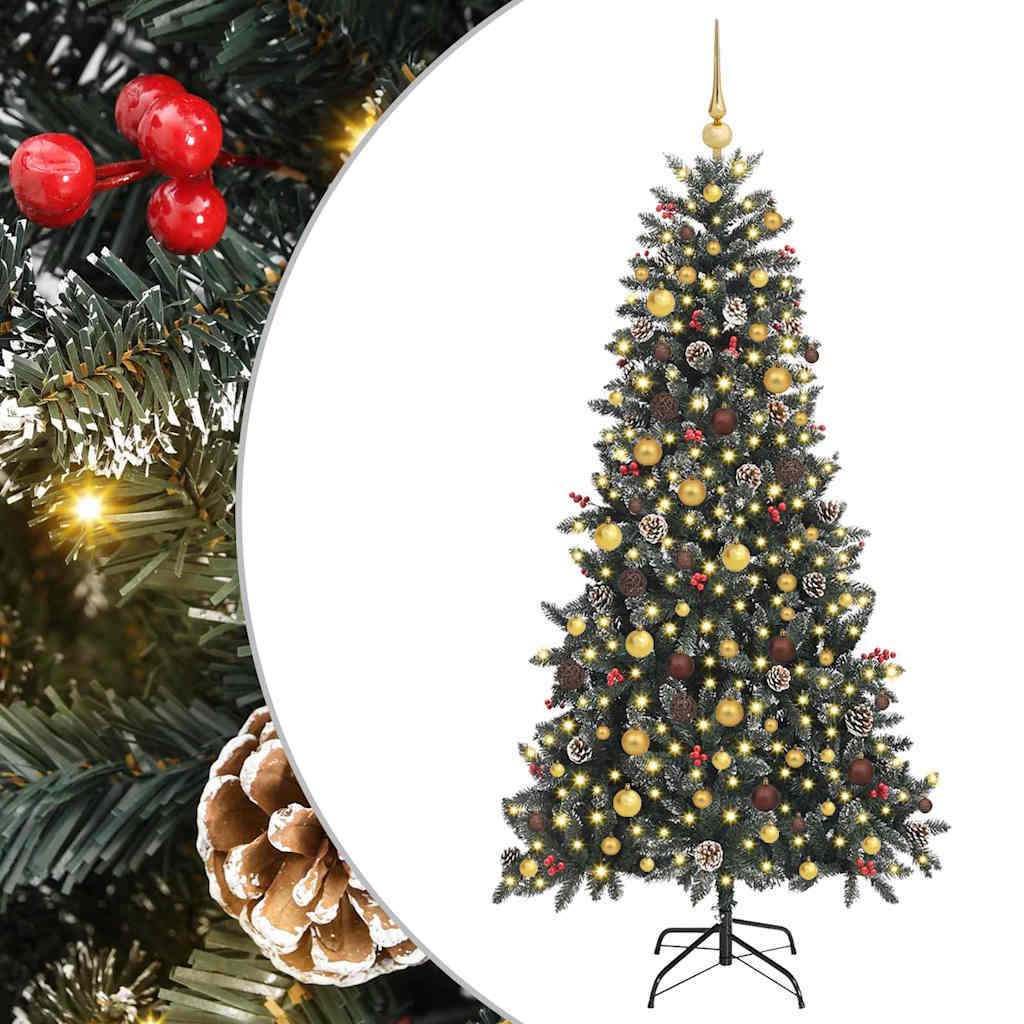 vidaXL Artificial Christmas Tree Green 210 cm - 47349