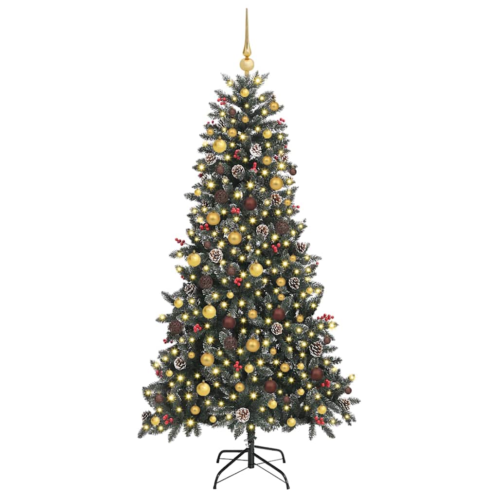 vidaXL Artificial Christmas Tree Green 210 cm - 47349