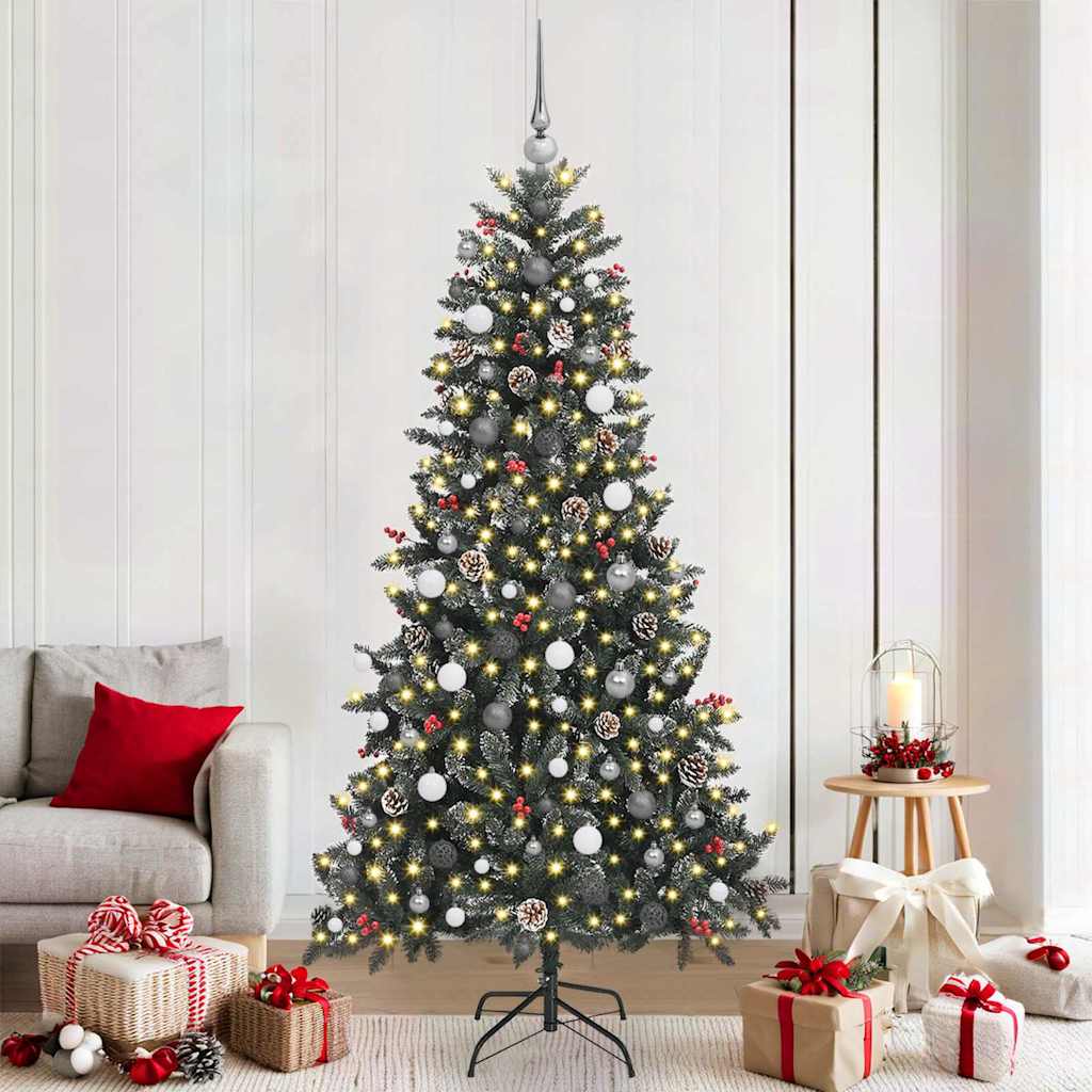 vidaXL Artificial Christmas Tree Green 210 cm - 47353