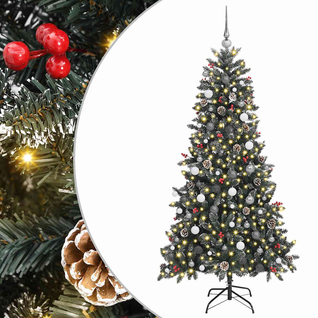 vidaXL Artificial Christmas Tree Green 210 cm - 47353