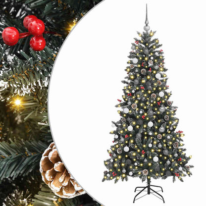 vidaXL Artificial Christmas Tree Green 210 cm - 47353