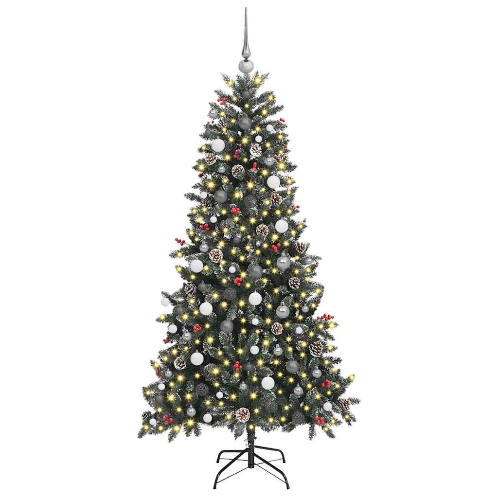 vidaXL Artificial Christmas Tree Green 210 cm - 47353