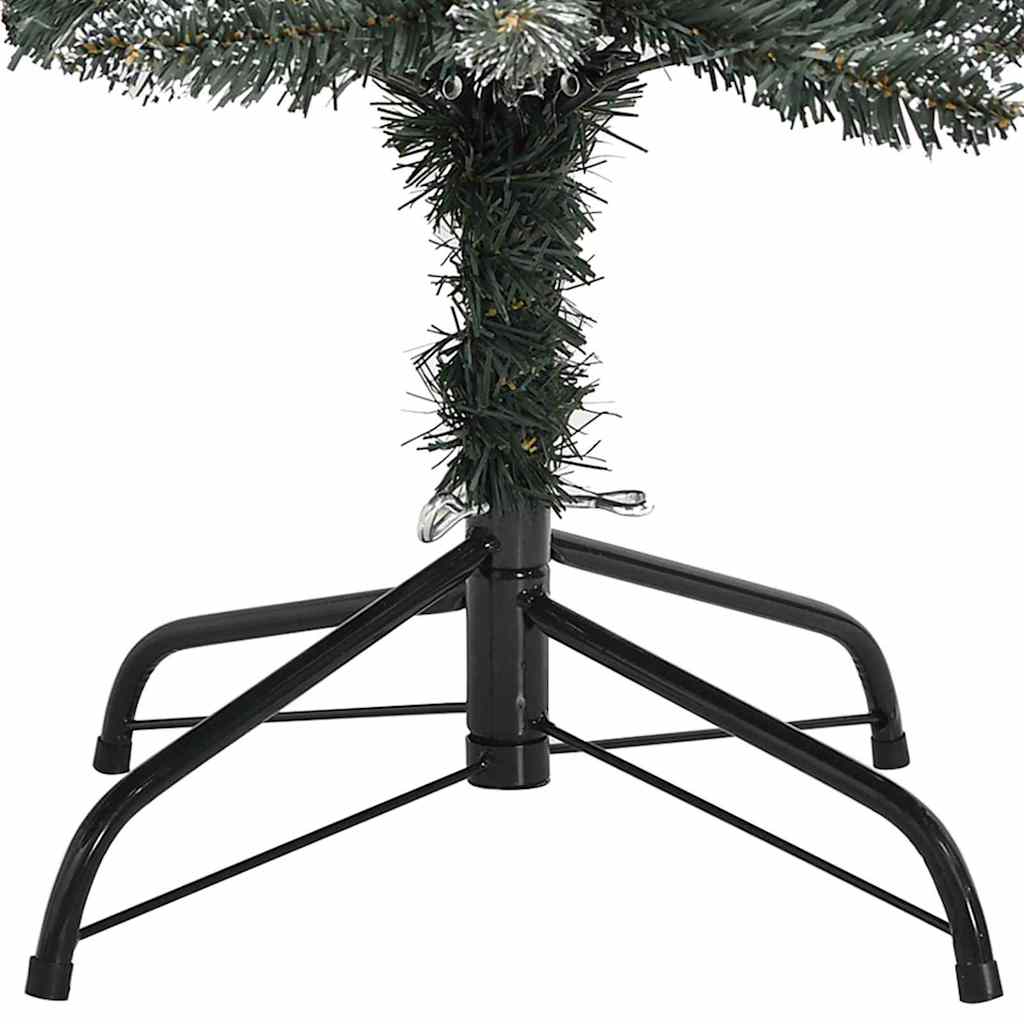 vidaXL Artificial Christmas Tree with 300 LEDs with Stand Green 210 cm - 47362