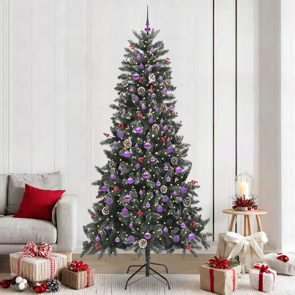 vidaXL Artificial Christmas Tree Green 240 cm - 48033