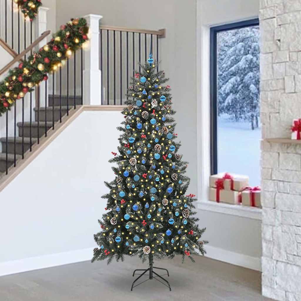 vidaXL Artificial Christmas Tree Green 240 cm - 48044