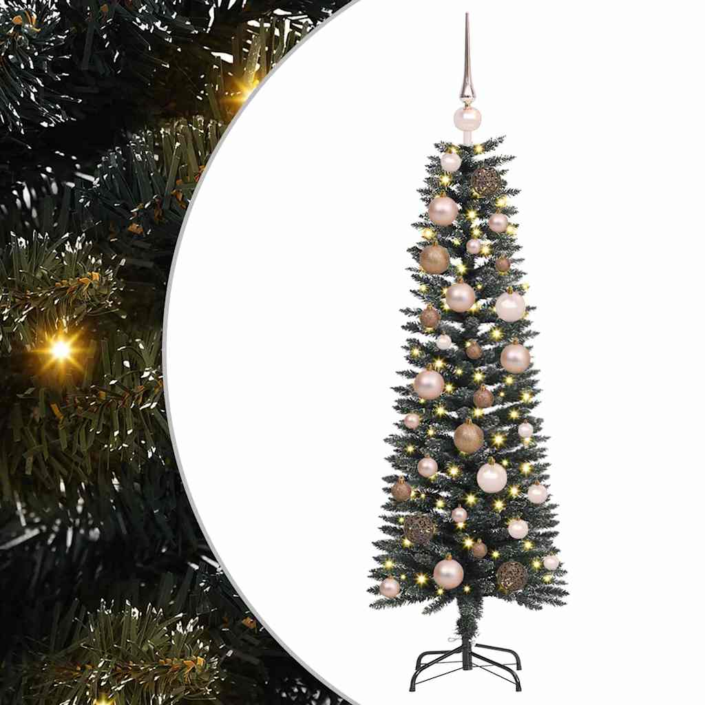 vidaXL Artificial Christmas Tree with 150 LEDs with Stand Green 120 cm