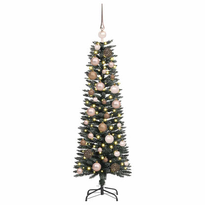 vidaXL Artificial Christmas Tree with 150 LEDs with Stand Green 120 cm