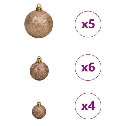 vidaXL Artificial Christmas Tree with 150 LEDs with Stand Green 120 cm