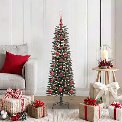 vidaXL Artificial Christmas Tree with 150 LEDs with Stand Green 120 cm - 48068