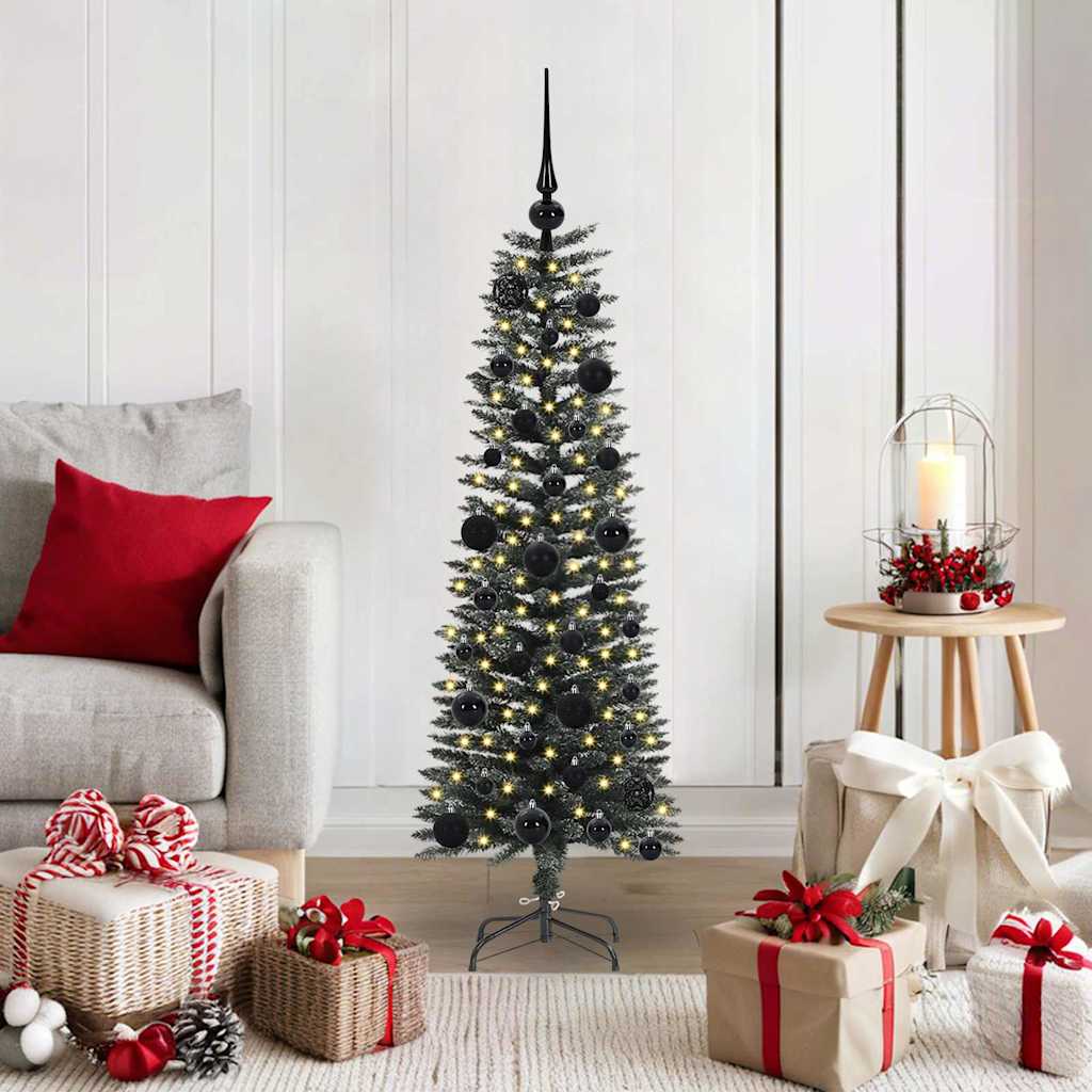 vidaXL Artificial Christmas Tree with 150 LEDs with Stand Green 120 cm - 48071