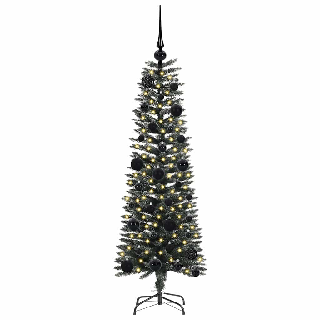 vidaXL Artificial Christmas Tree with 150 LEDs with Stand Green 120 cm - 48071
