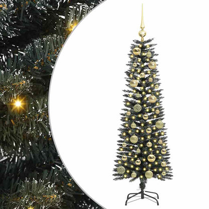 vidaXL Artificial Christmas Tree with 150 LEDs with Stand Green 120 cm - 48085