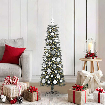 vidaXL Artificial Christmas Tree with 150 LEDs with Stand Green 120 cm - 48094