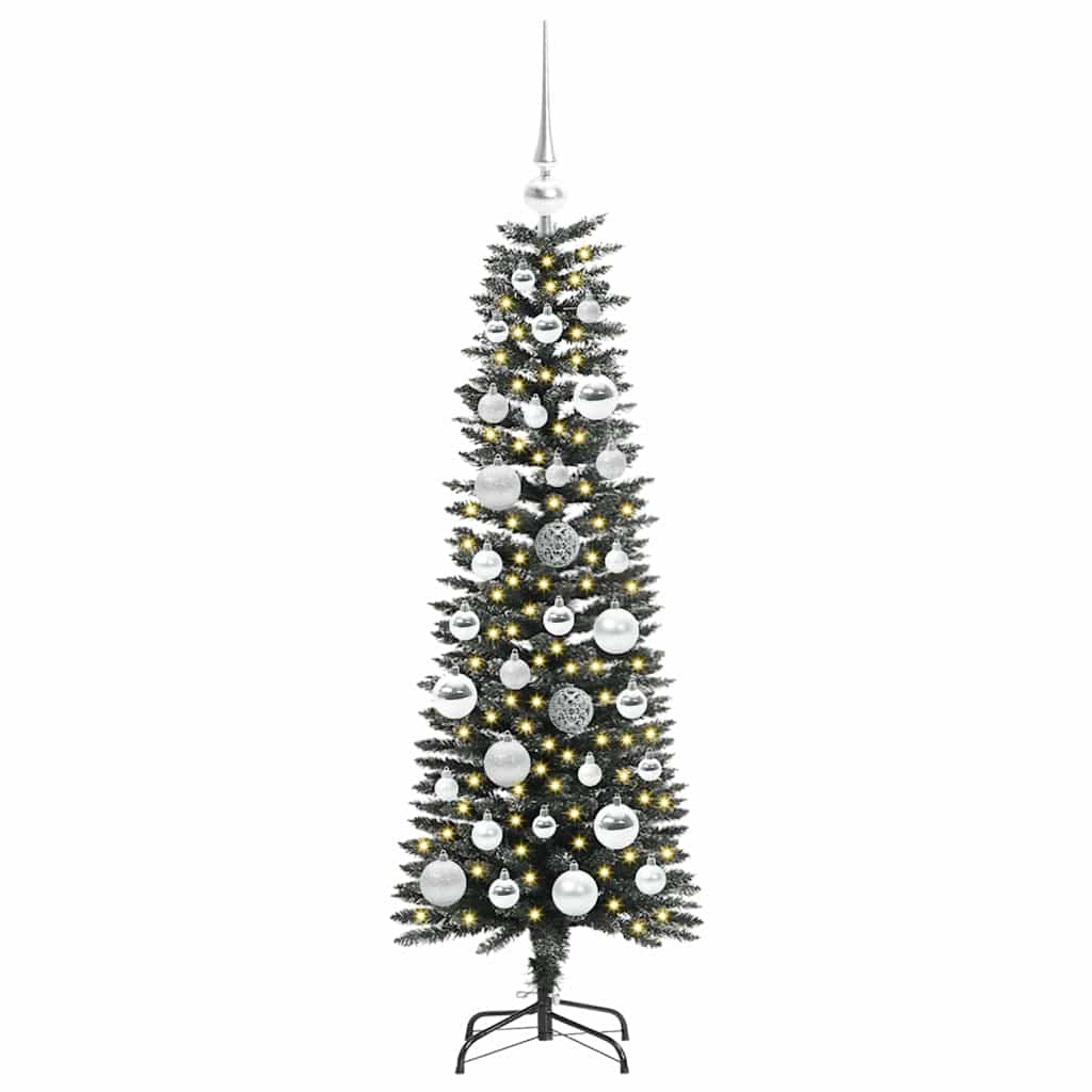 vidaXL Artificial Christmas Tree with 150 LEDs with Stand Green 120 cm - 48094