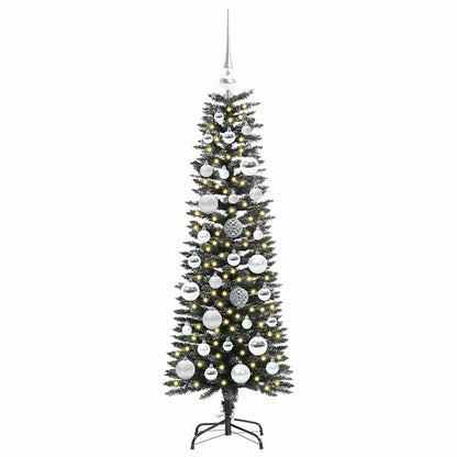 vidaXL Artificial Christmas Tree with 150 LEDs with Stand Green 120 cm - 48094