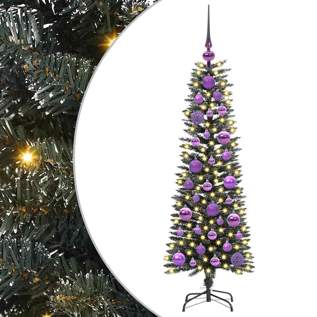 vidaXL Artificial Christmas Tree with 150 LEDs with Stand Green 120 cm - 48095