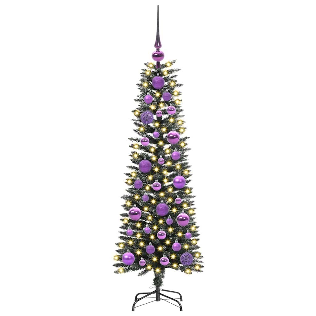 vidaXL Artificial Christmas Tree with 150 LEDs with Stand Green 120 cm - 48095