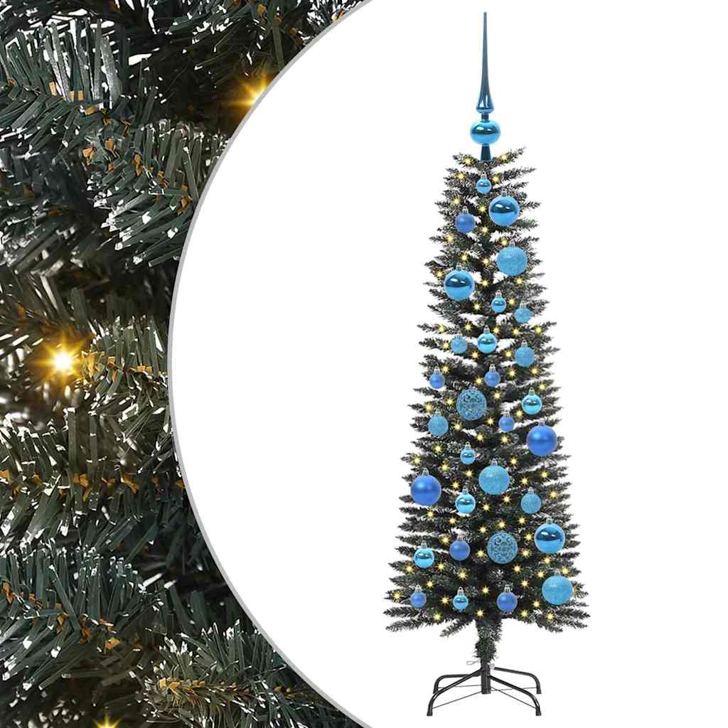 vidaXL Artificial Christmas Tree with 150 LEDs with Stand Green 120 cm - 48096
