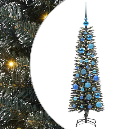 vidaXL Artificial Christmas Tree with 150 LEDs with Stand Green 120 cm - 48096