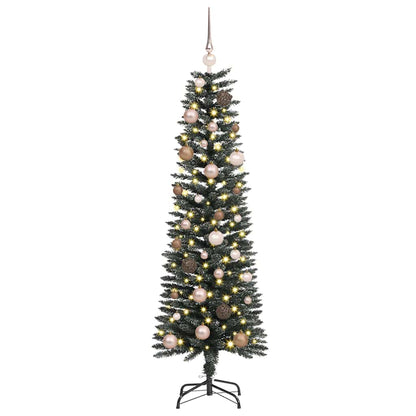 vidaXL Artificial Christmas Tree with 150 LEDs with Stand Green 150 cm