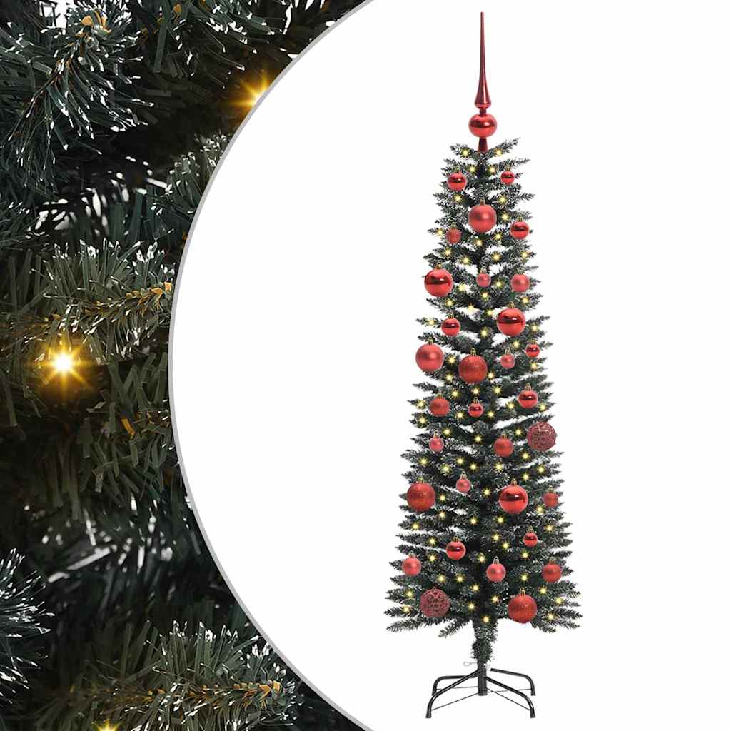 vidaXL Artificial Christmas Tree with 150 LEDs with Stand Green 150 cm - 48101