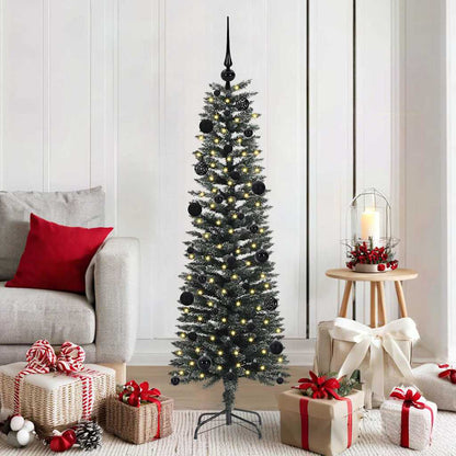 vidaXL Artificial Christmas Tree with 150 LEDs with Stand Green 150 cm - 48102