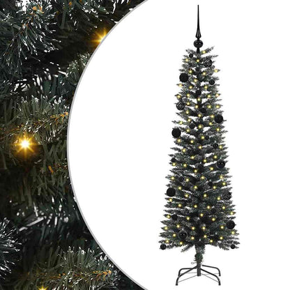 vidaXL Artificial Christmas Tree with 150 LEDs with Stand Green 150 cm - 48102
