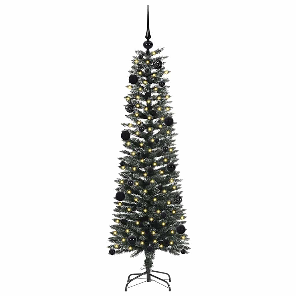 vidaXL Artificial Christmas Tree with 150 LEDs with Stand Green 150 cm - 48102