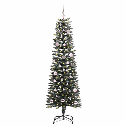 vidaXL Artificial Christmas Tree with 150 LEDs with Stand Green 150 cm - 48106