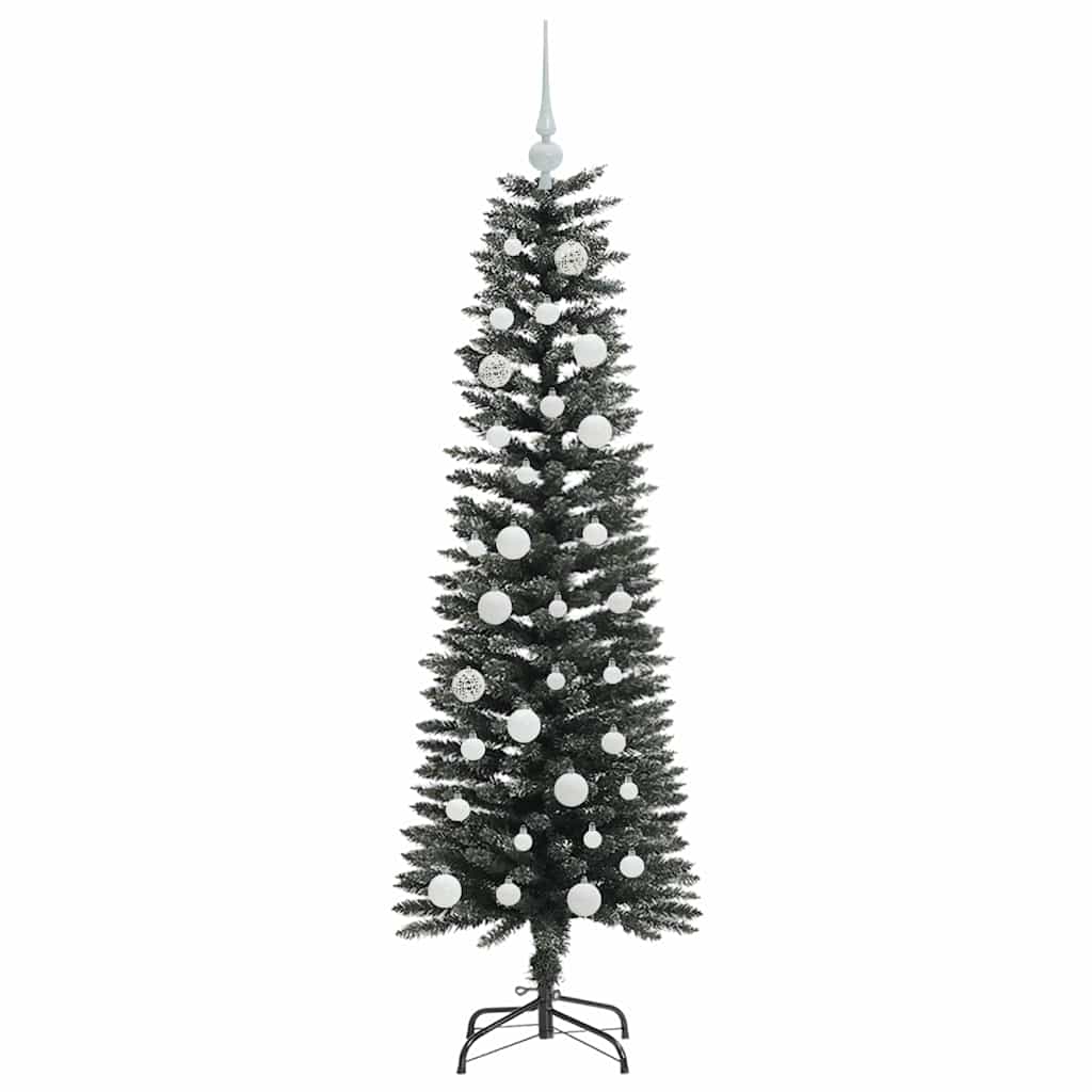 vidaXL Artificial Christmas Tree with 150 LEDs with Stand Green 150 cm - 48119