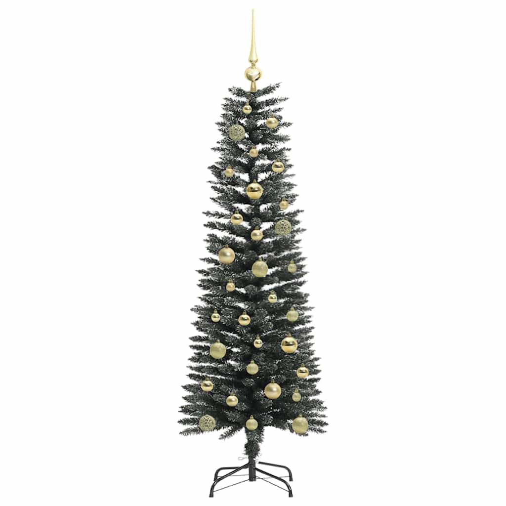 vidaXL Artificial Christmas Tree with 150 LEDs with Stand Green 150 cm - 48121