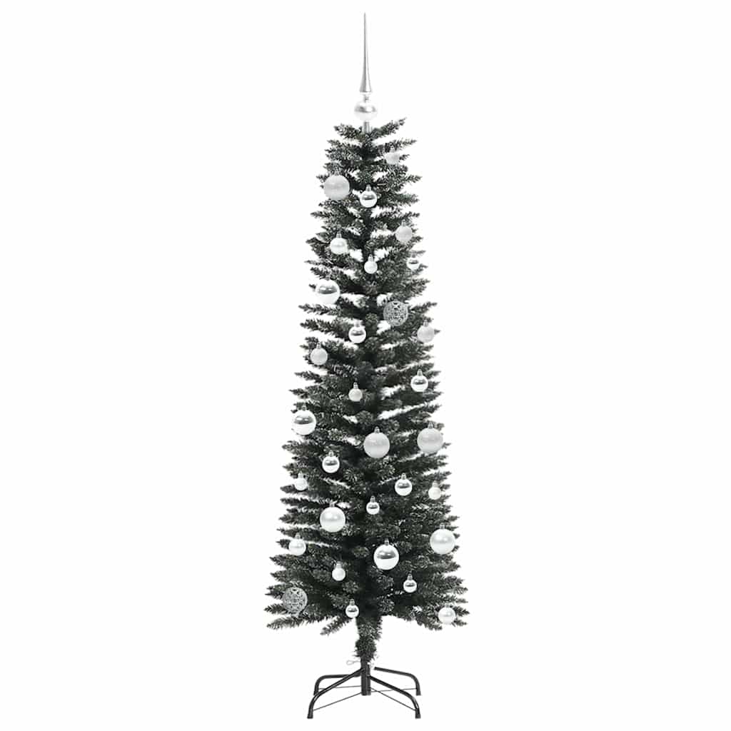 vidaXL Artificial Christmas Tree with 150 LEDs with Stand Green 150 cm - 48128