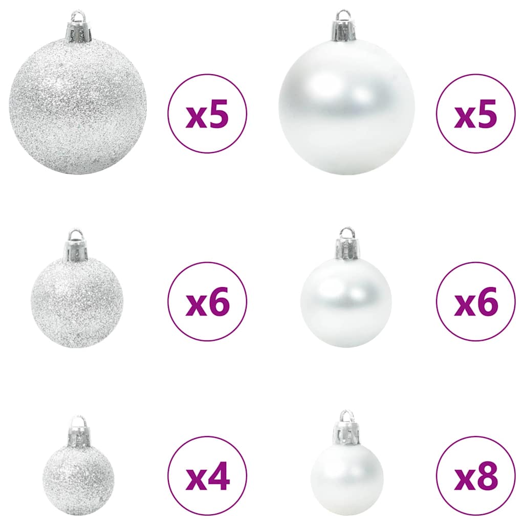 vidaXL Artificial Christmas Tree with 150 LEDs with Stand Green 150 cm - 48128