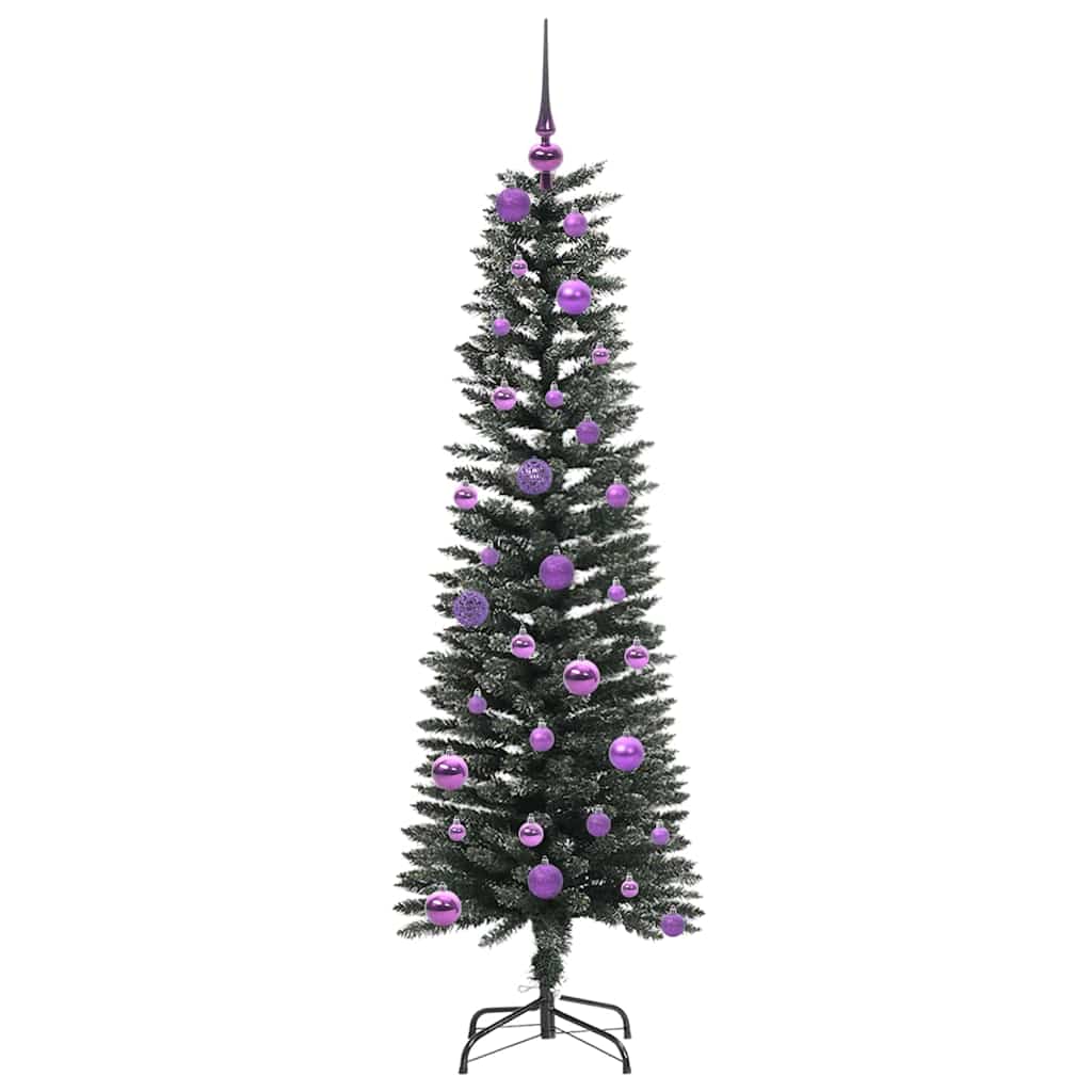 vidaXL Artificial Christmas Tree with 150 LEDs with Stand Green 150 cm - 48137