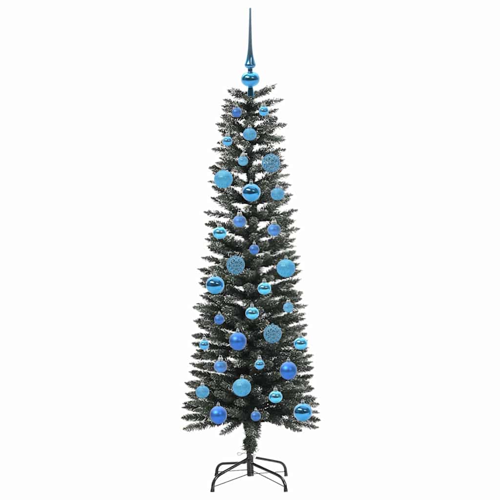 vidaXL Artificial Christmas Tree with 150 LEDs with Stand Green 150 cm - 48141